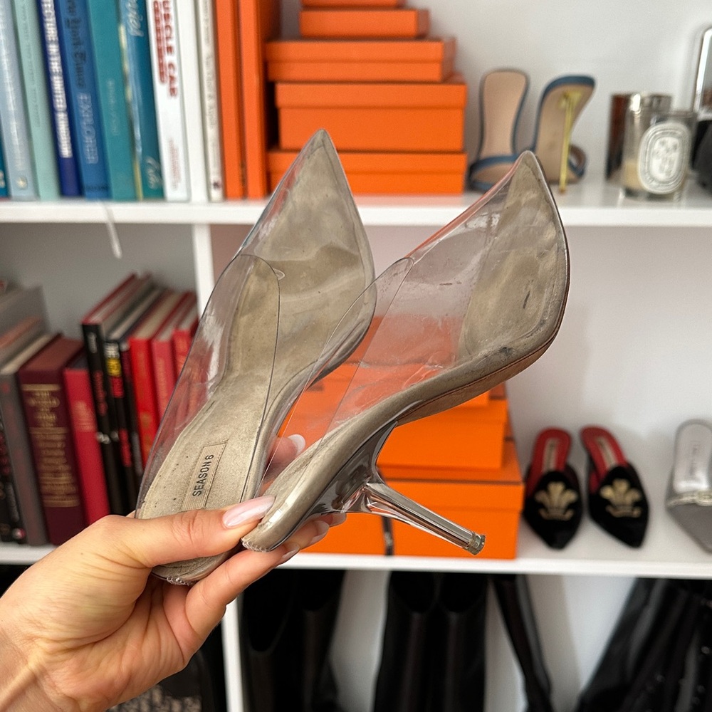 PVC Yeezy Runway Mules
